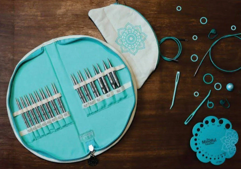 Knitter's Pride Mindful Interchangeable Needle Set 4" - "Warmth"