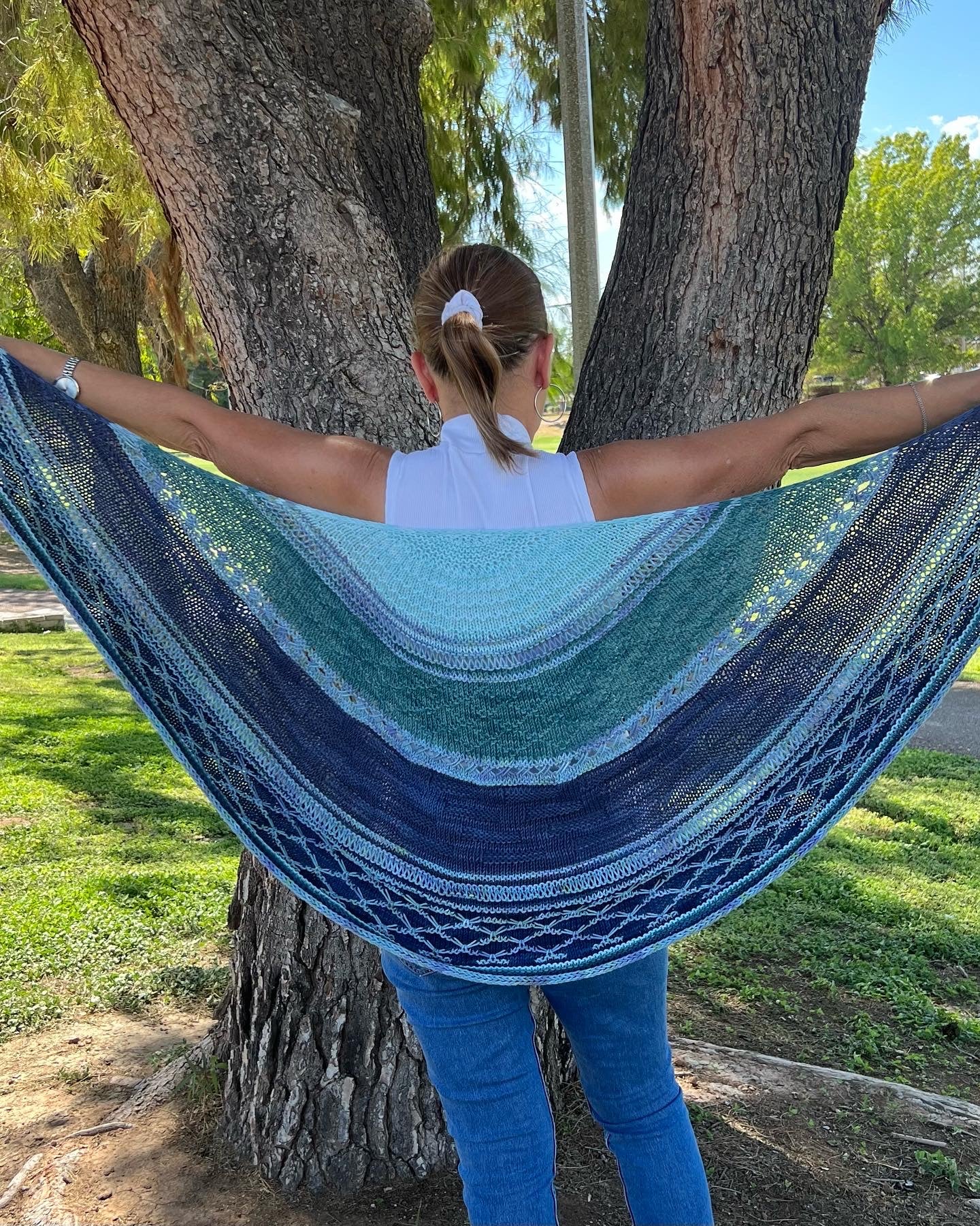 Ommen Shawl Knitting Pattern