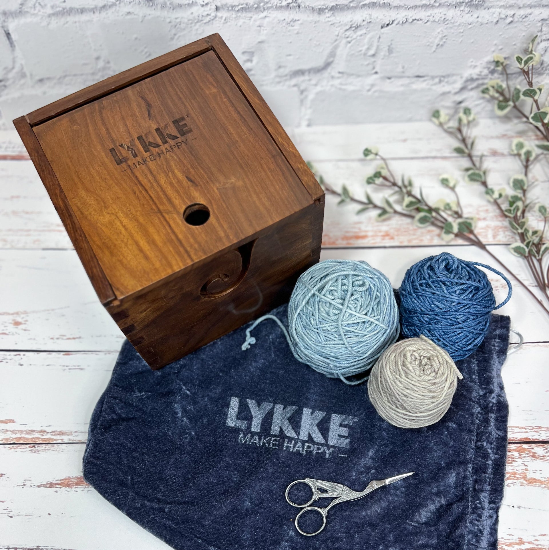 Lykke Yarn Box with Cover – Dutch Girl Creations