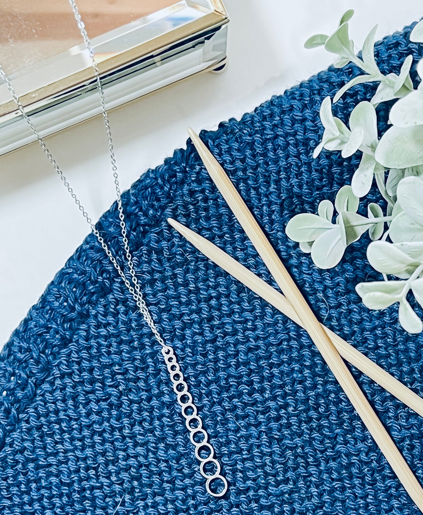 Needle Gauge Necklace
