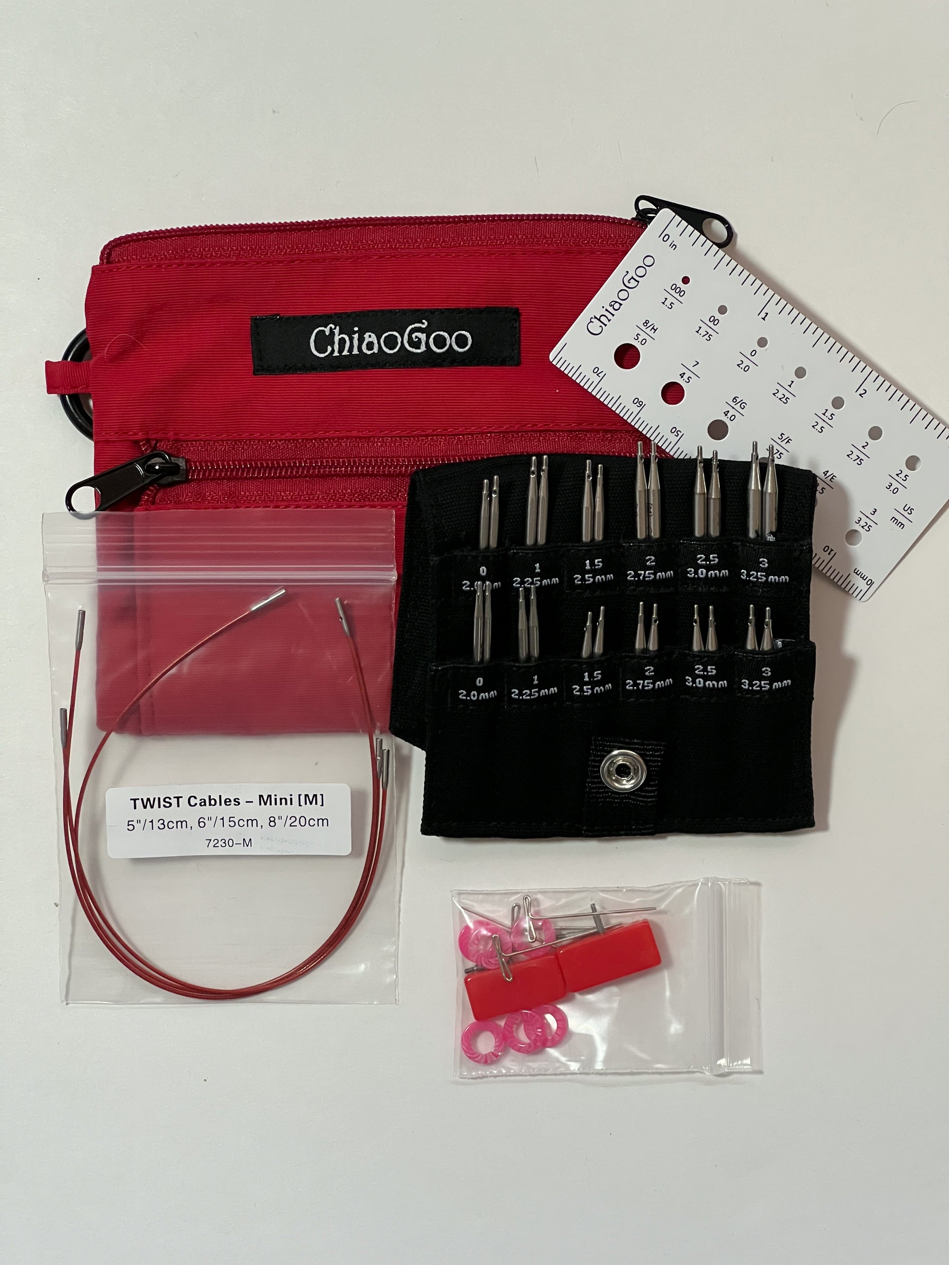Chiaogoo Red TWIST Cable (Small)